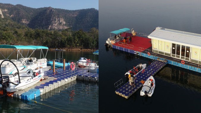 Chhattisgarh’s 1st Floating AC Cabin in Korba