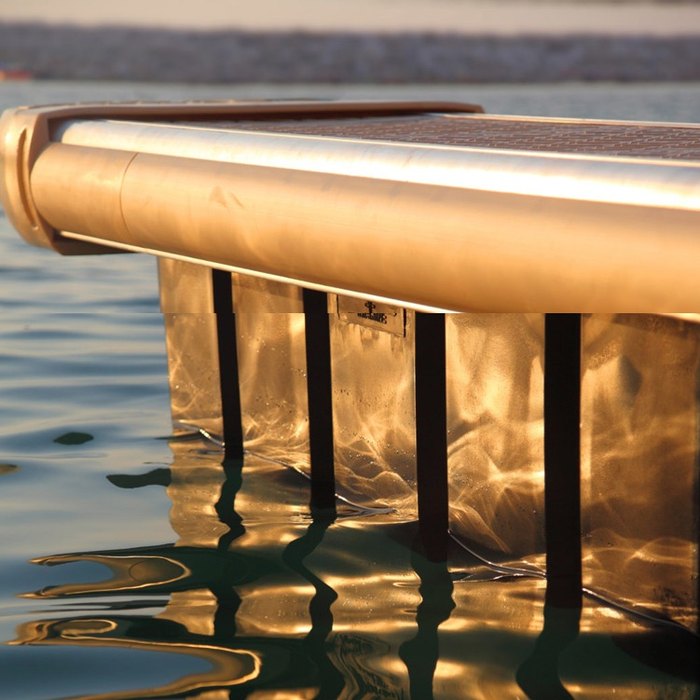 Aluminium & Wooden Pontoon Project 003