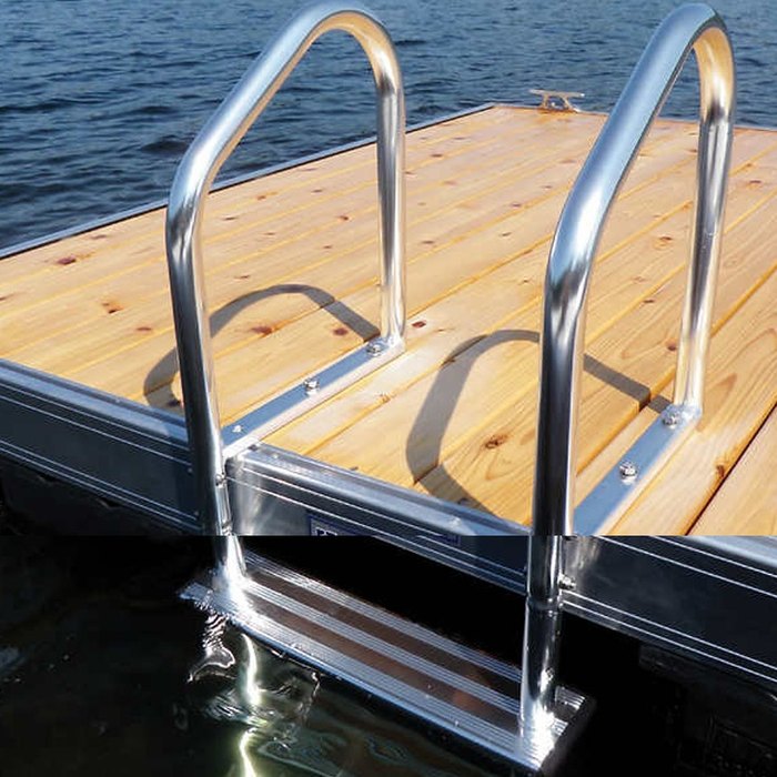 Aluminium & Wooden Pontoon Project 006
