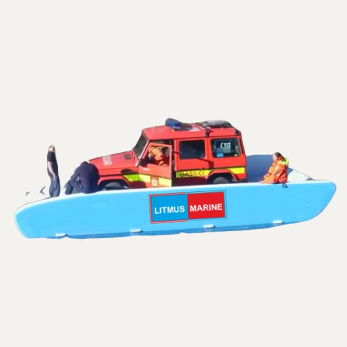 Inflatable Barge