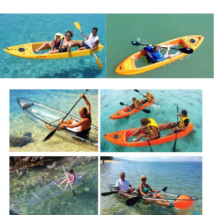 Transparent KAYAK