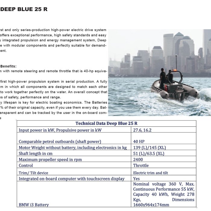 Deep Blue 25 R