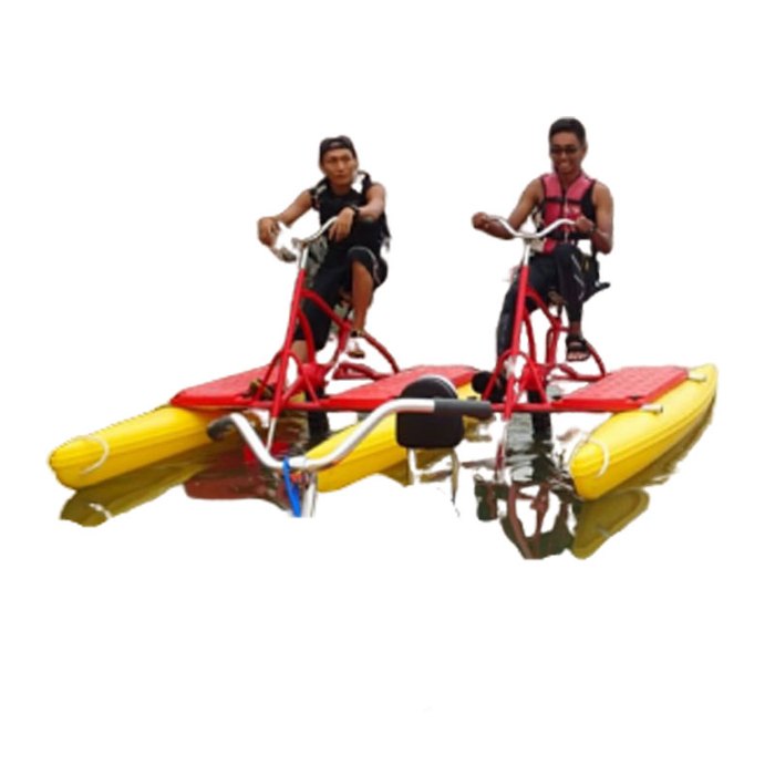 Side Umbrella BBQ Donut Boat