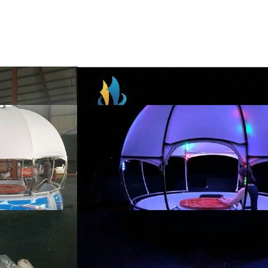 Parachute Canopy Donut Boat